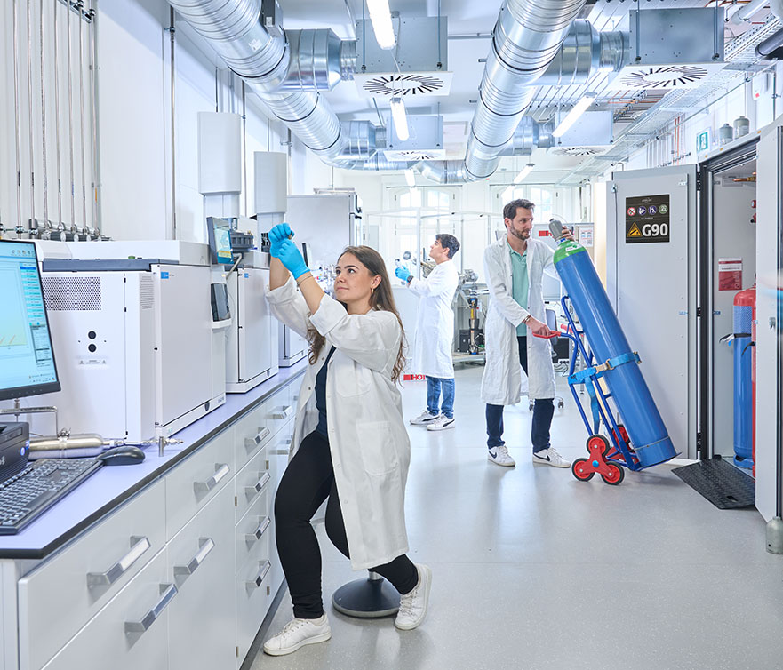 Flow visualization view used for mechanism insight